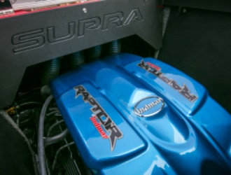 Supra Boat Inside in Boat Country